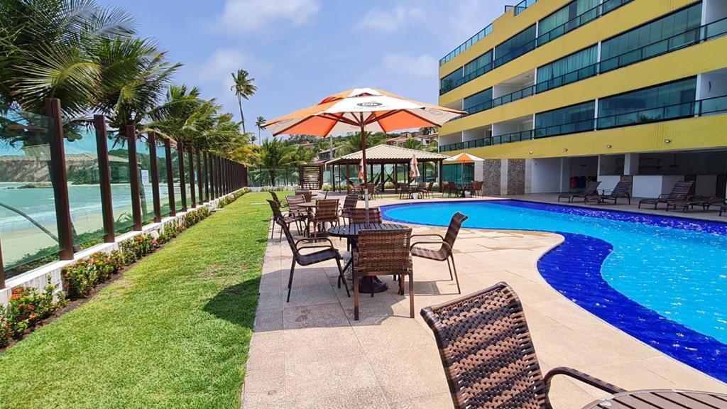 Flat Tabatinga Nord, Vista Para O Mar Conde  Exterior foto