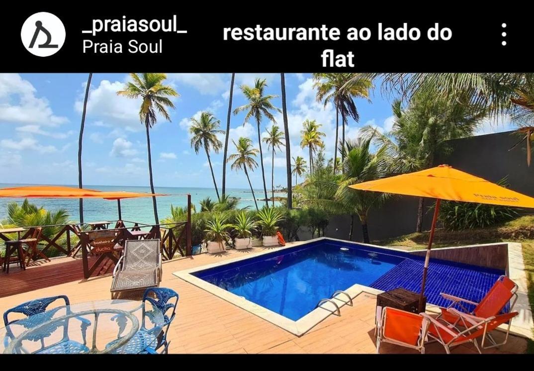 Flat Tabatinga Nord, Vista Para O Mar Conde  Exterior foto